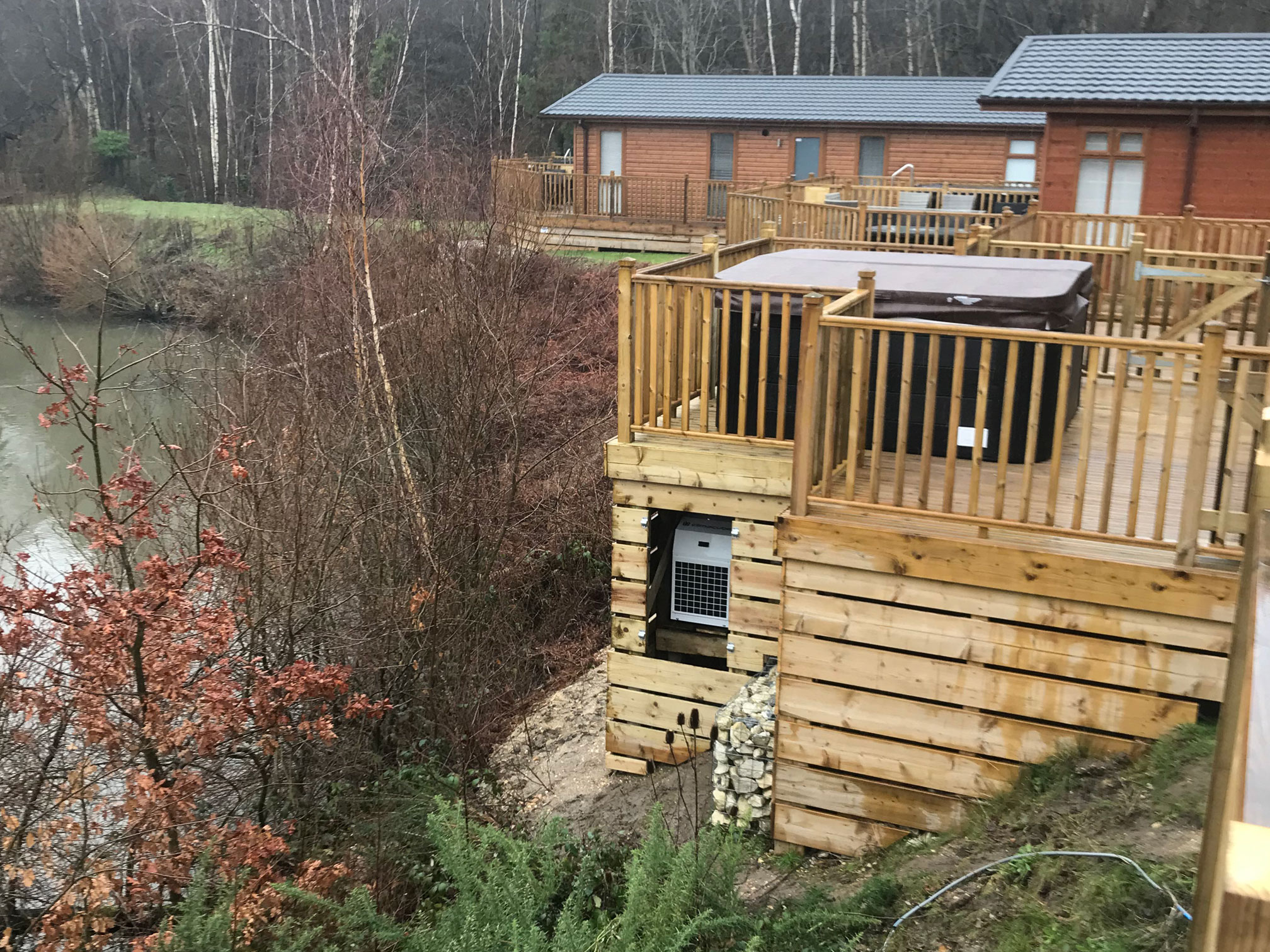 Warmwell Multi Hot Tub Installation Park Leisure Solutions Ltd